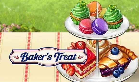 Zu sehen sind ein paar Küchlein des Spiels Baker's Treat.