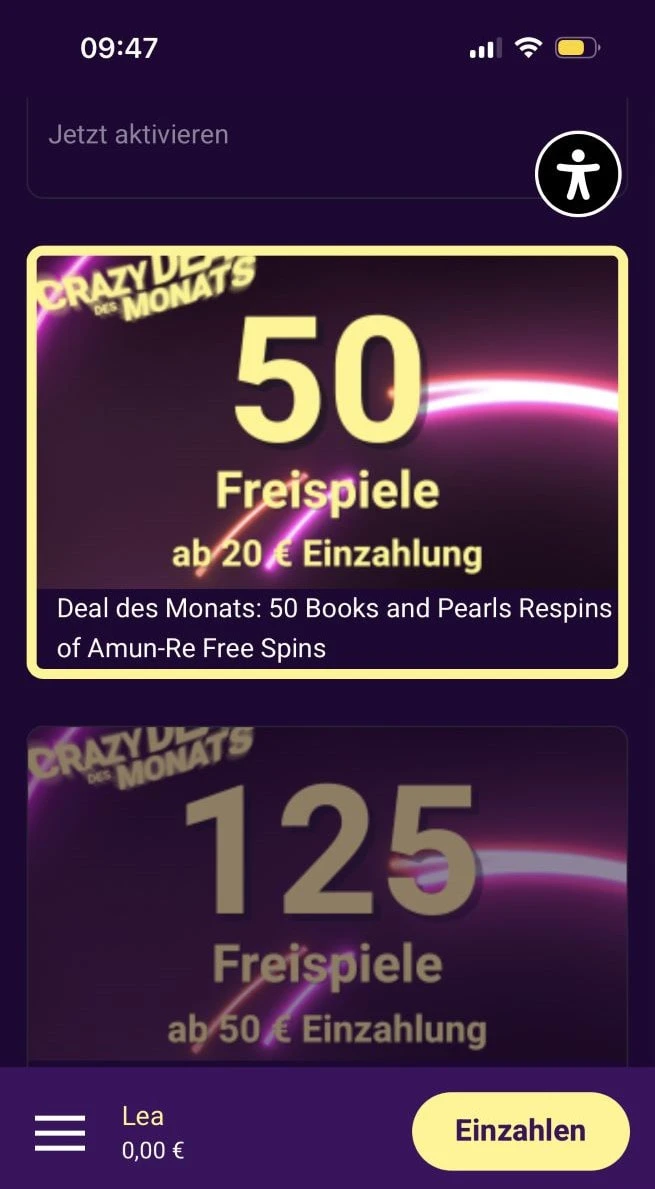 Die Freispiel-Bonusangebote im BingBong Casino.
