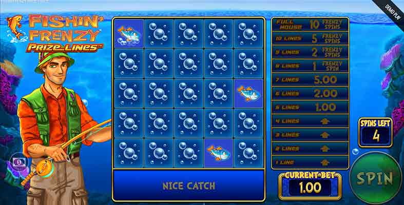 online casino fishin frenzy