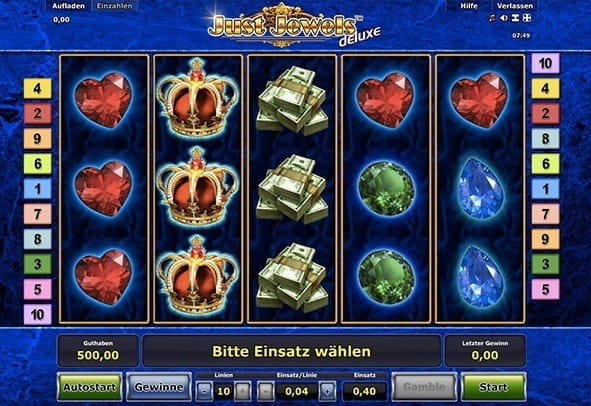 Just Jewels Deluxe Slot