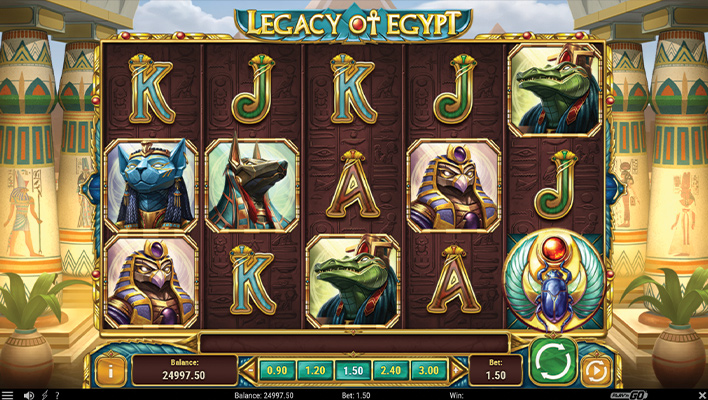 legacy of egypt slot free