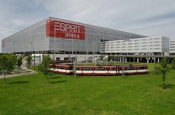 Die bisherige Esprit Arena in Düsseldorf