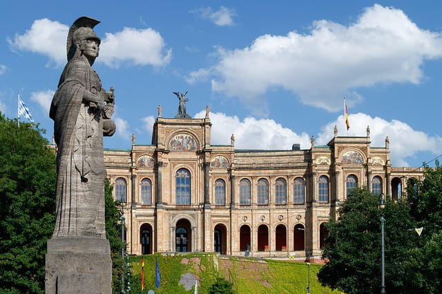 Bayerischer Landtag in München.