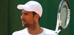 Foto des Tennisspielers Novak Djokovic 