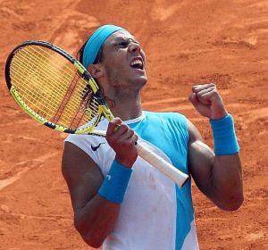 Foto des Tennisspielers Rafael Nadal