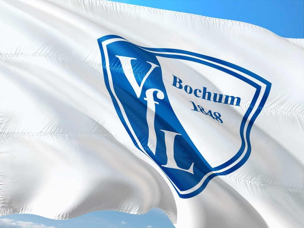  Vereinsfahne des VfL Bochum