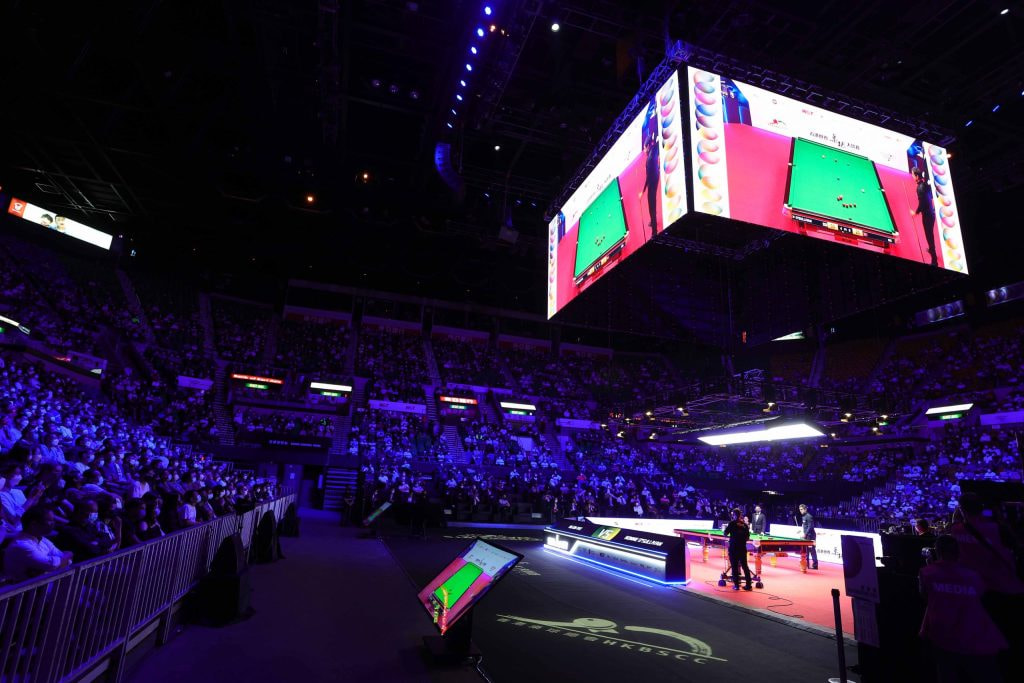 Aufnahme vom ausverkauften Finale der Hongkong Masters.