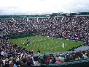 Foto des Centercourt in Wimbledon 