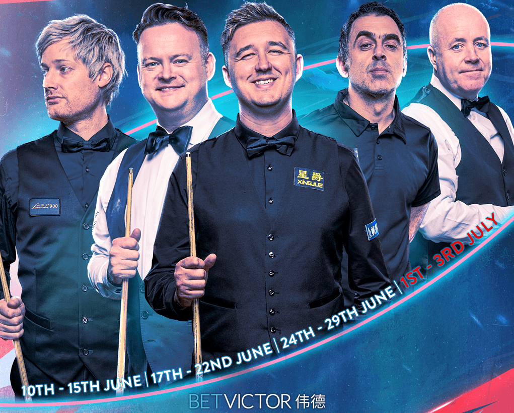 Plakat der BetVictor Championship League Snooker 2024.