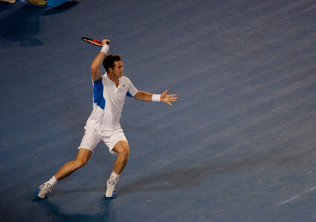 Foto des Tennisprofis Andy Murray