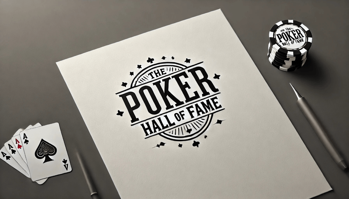 Darstellung des Logos der Poker Hall of Fame der WSOP