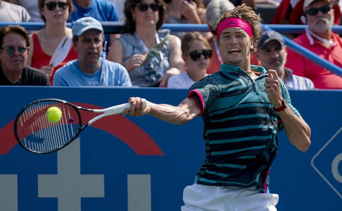 Foto des deutschen Tennisspielers Alexander Zverev