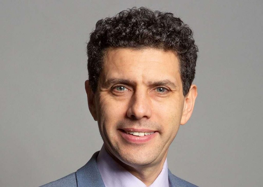 Alex Sobel, Labour MP.