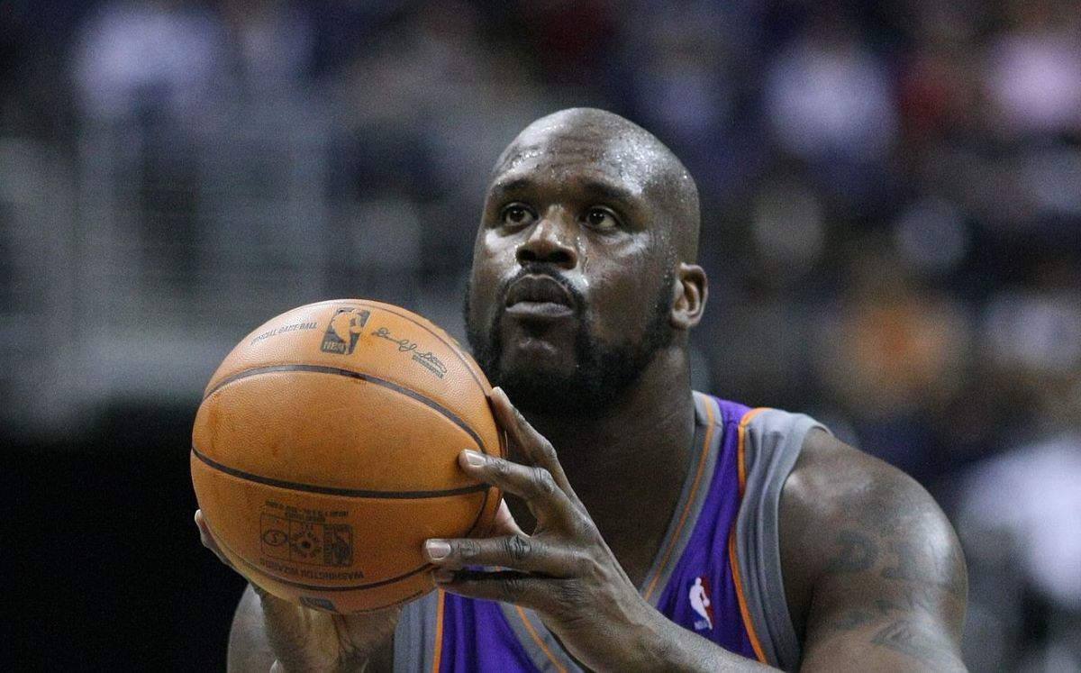 Foto des Basketballspielers Shaquille O’Neal