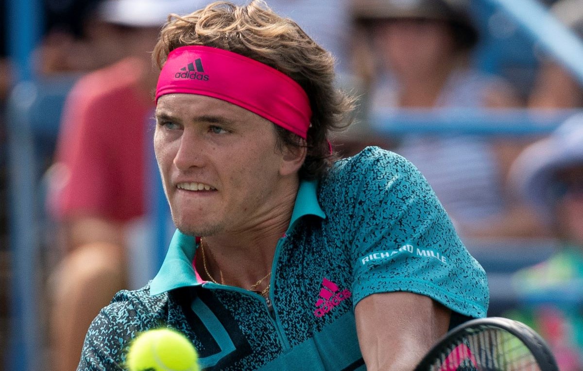 Foto des deutschen Tennisprofis Alexander Zverev