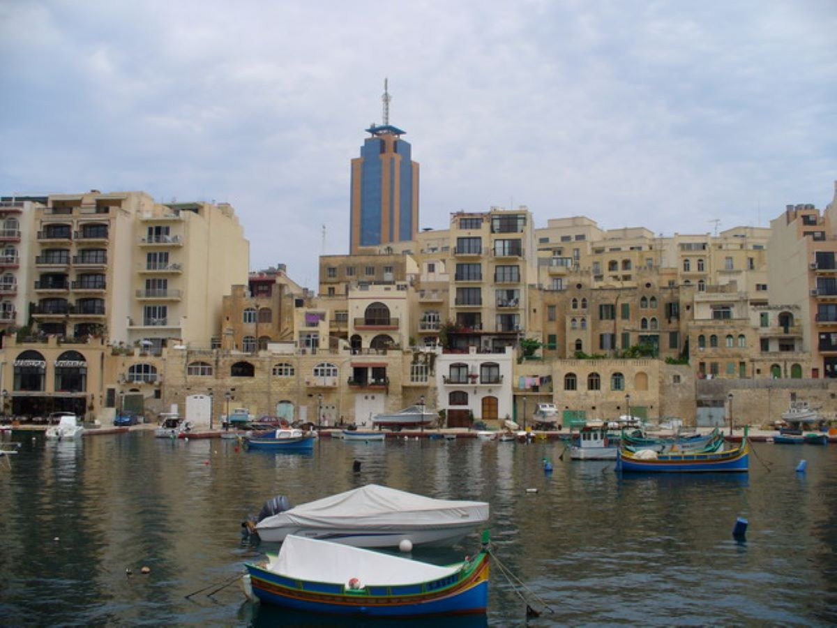 Der Portomaso Business Tower in Malta