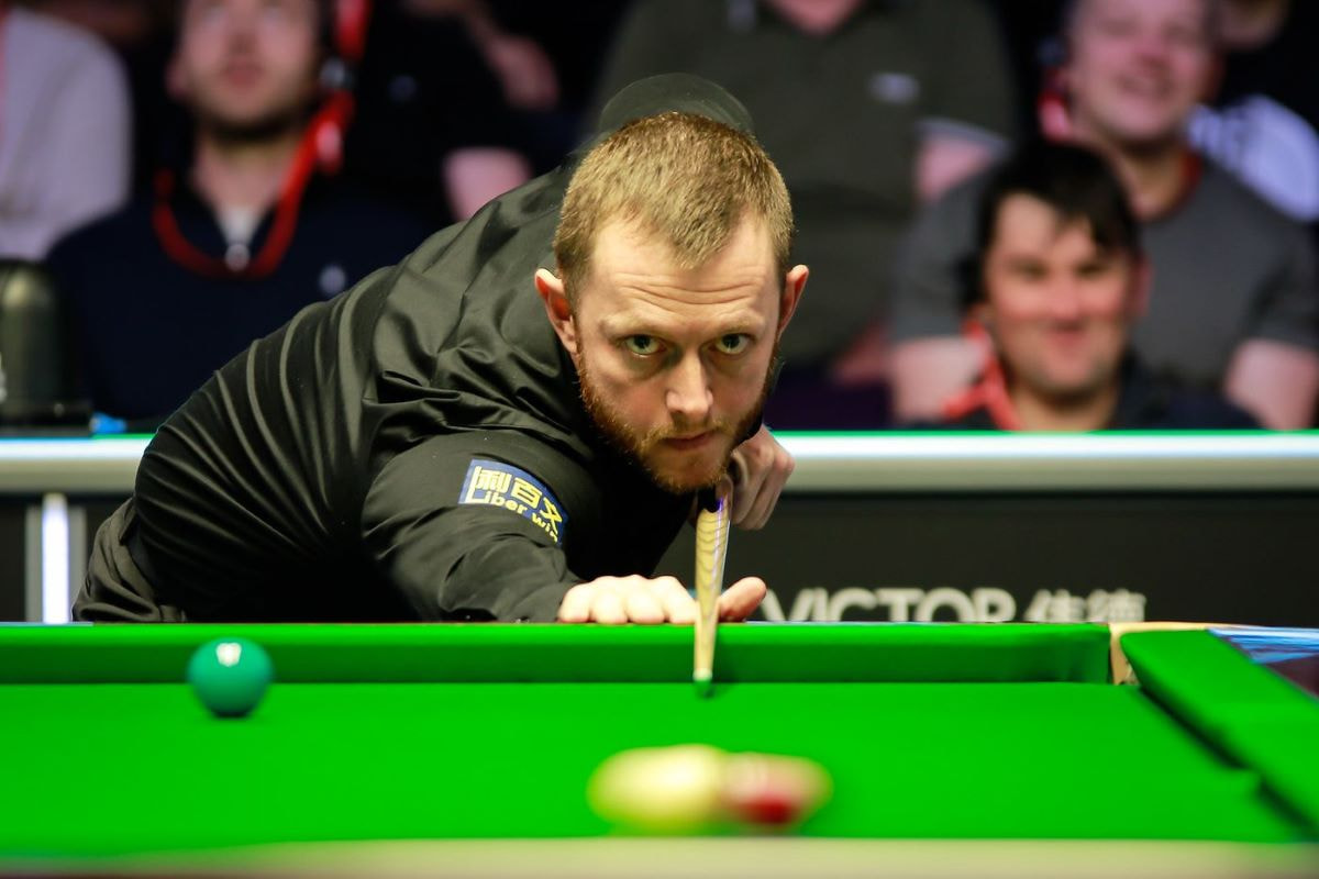 Aufnahme von Mark Allen bei den BetVictor Northern Ireland Open.