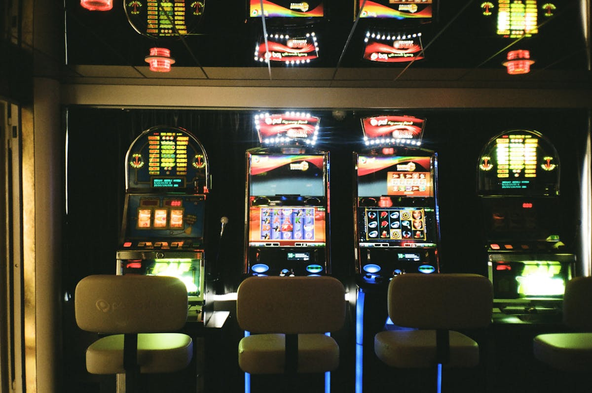 Spielautomaten in Casino