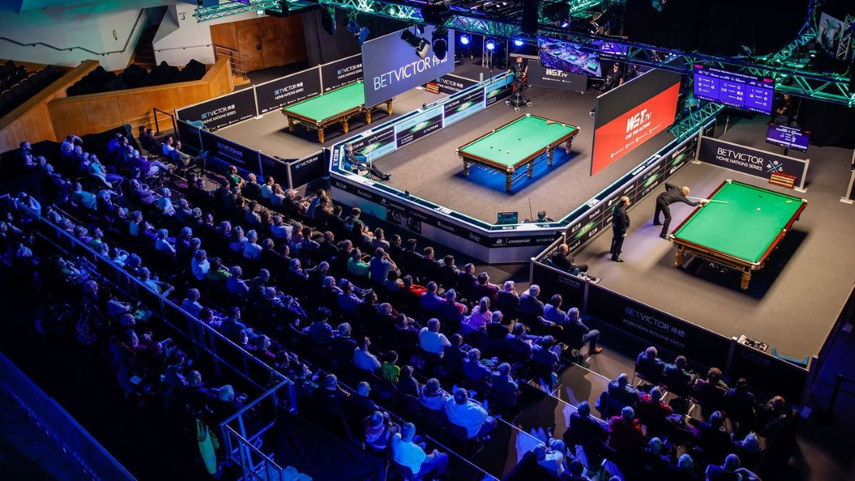 Aufnahme der BetVictor Northern Ireland Open aus dem vergangenen Jahr.