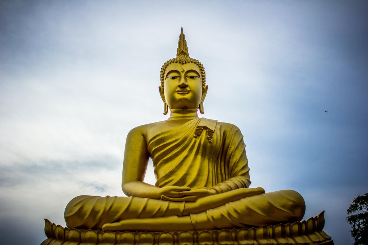 Goldener Buddha in Thailand.