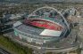 Das Wembley Stadion in London