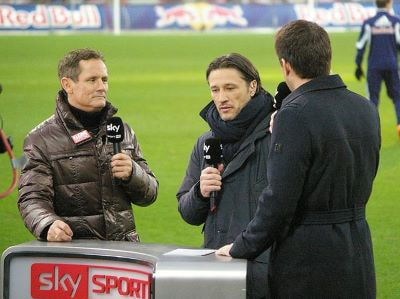 Foto von Niko Kovač bei einem Interview