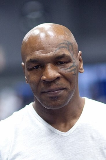 Foto des Boxers Mike Tyson