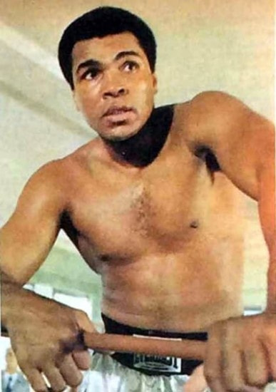 Foto des Boxers Muhammed Ali