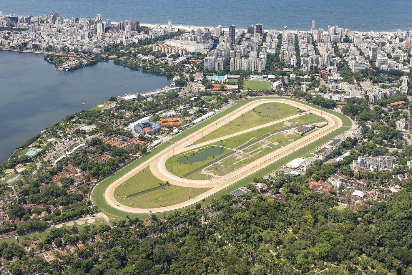 Foto des Jockey Club Brasileiro in Rio de Janeiro