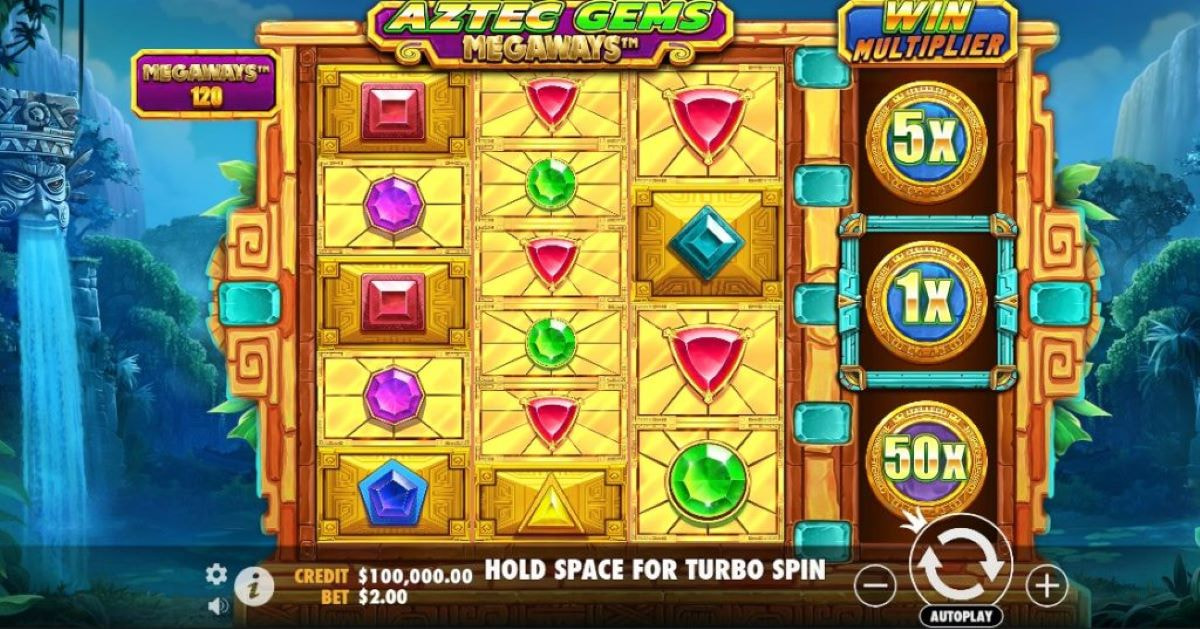 Aztec Gems Megaways Slot