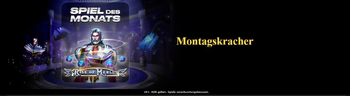 Foto des bwin Montagskrachers mit Rise of Merlin