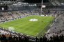 Aufnahme des Stadions von Juventus Turin.