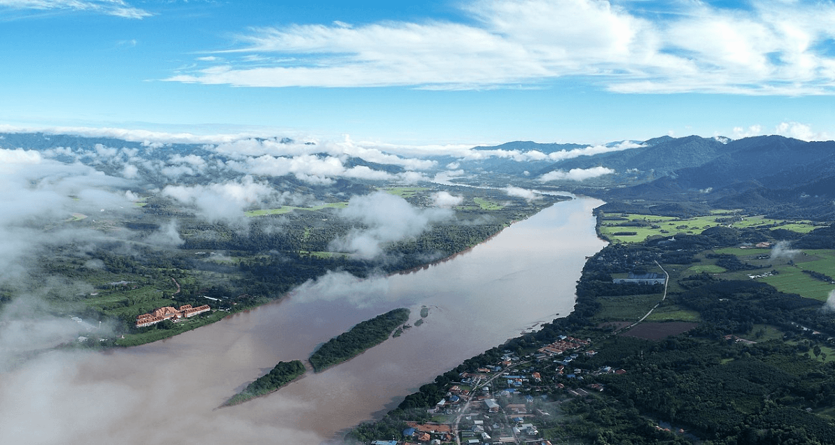 Der Mekong im Goldenen Dreieck.